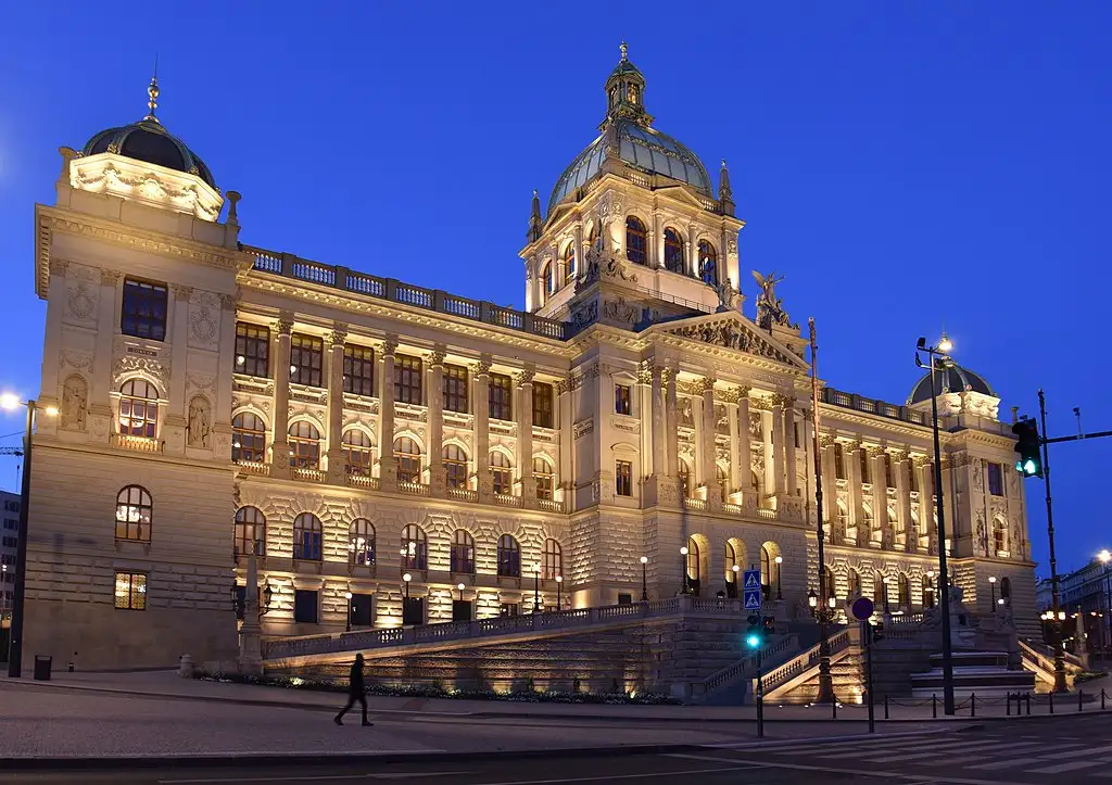 The Czech National Museum in Prageu